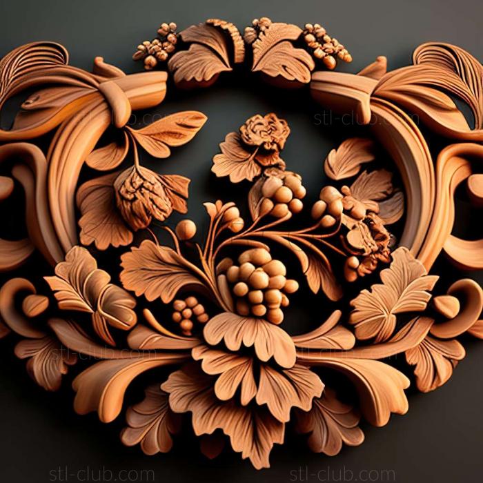 3D model Garland in the United States (STL)